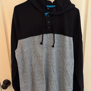 Arizona Jean Company Black and Gray Hoodie